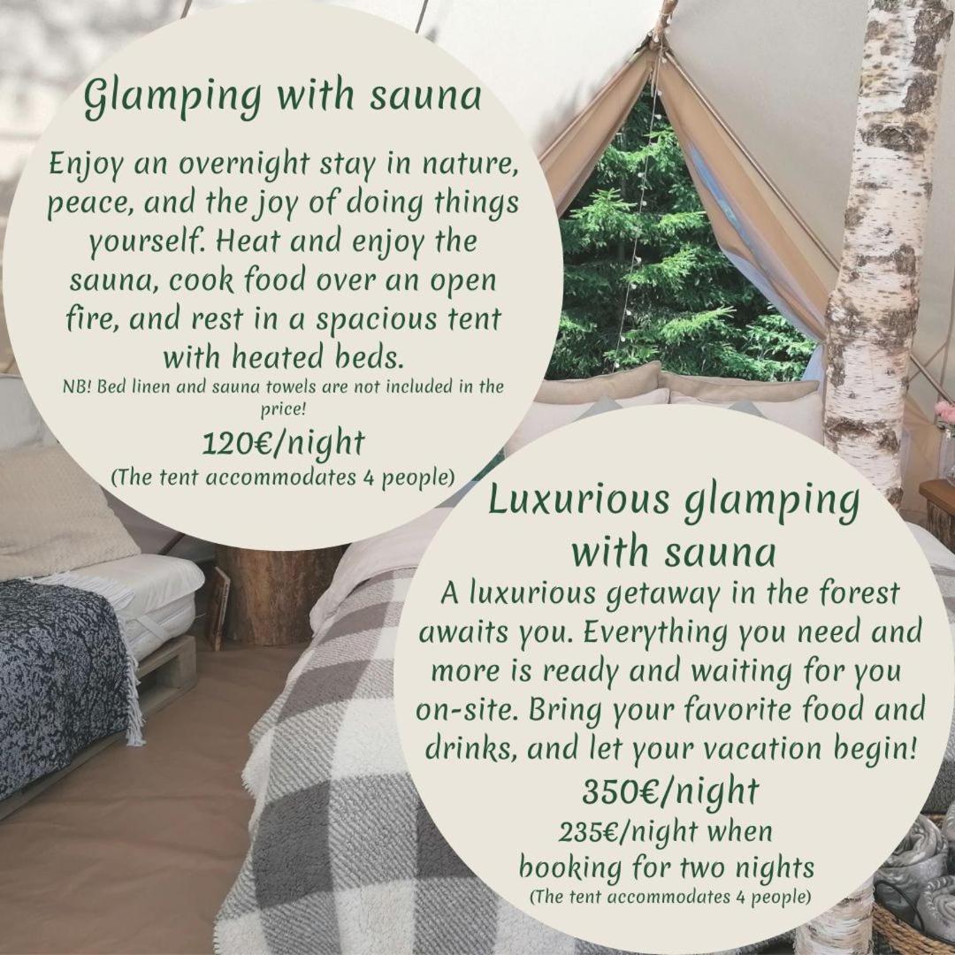 Hotel Kuusehaldja Glamping à Kohila Extérieur photo